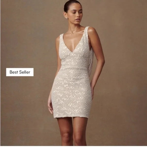 NWT Meshki Louanne Gradient Sequin Mini Dress - Picture 1 of 9